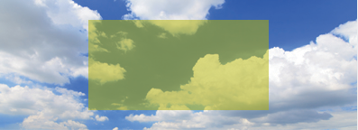 在图像上叠加一个半透明矩形